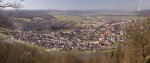 Ausblick auf Bodenwerder von der Königszinne